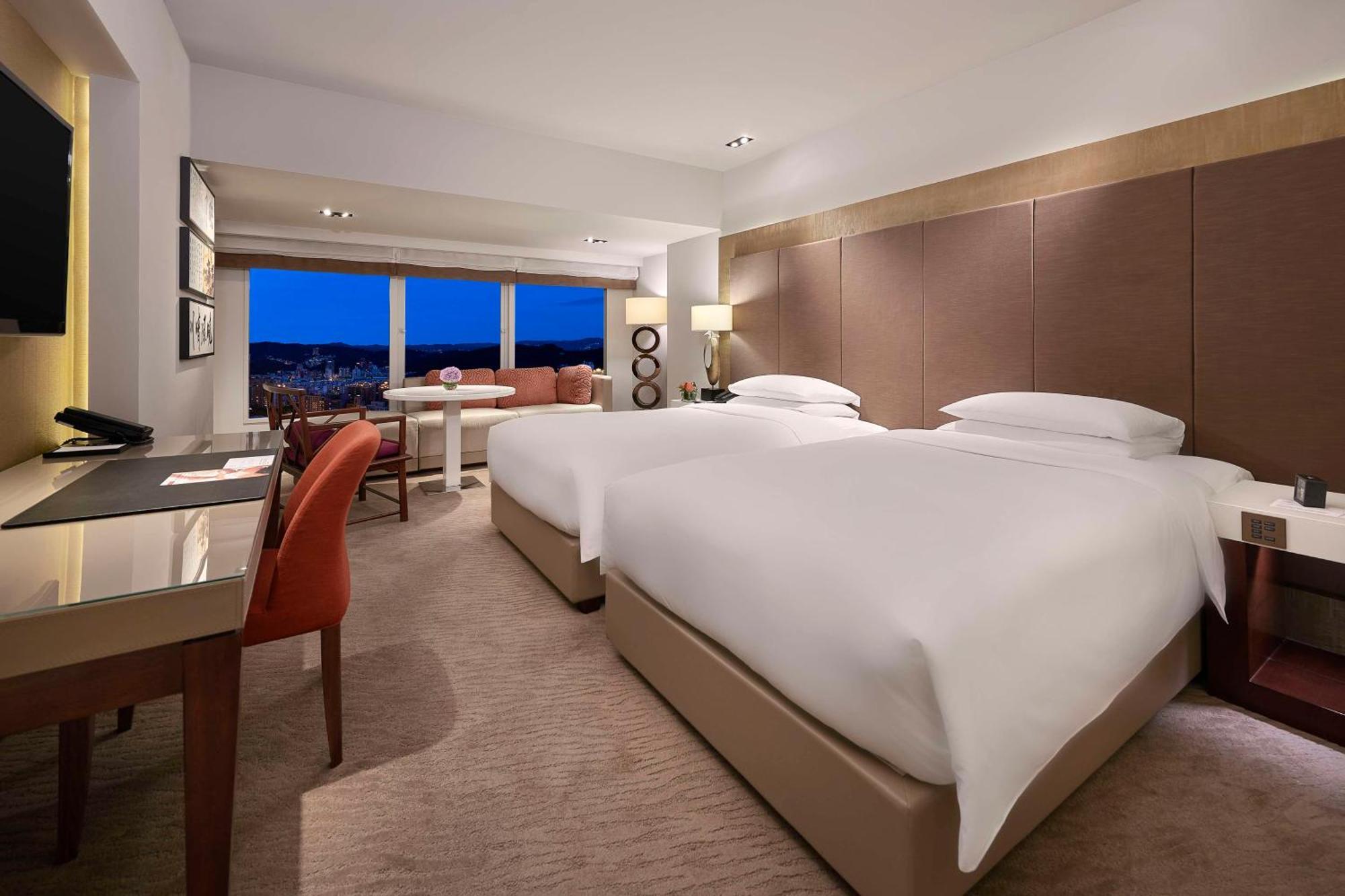 Grand Hyatt Taipei Hotel Kültér fotó Deluxe Room