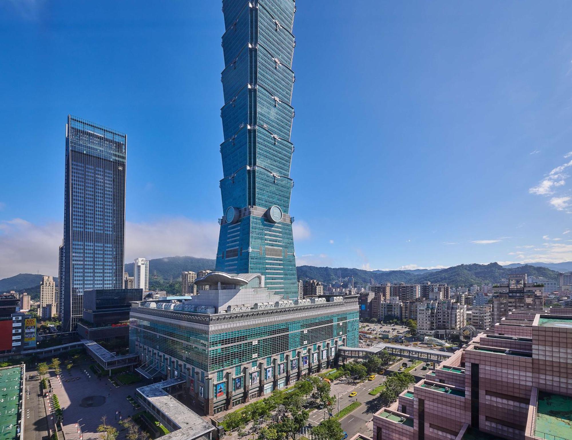 Grand Hyatt Taipei Hotel Kültér fotó Taipei 101