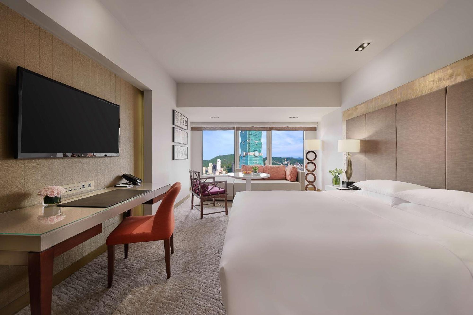 Grand Hyatt Taipei Hotel Kültér fotó Deluxe Room