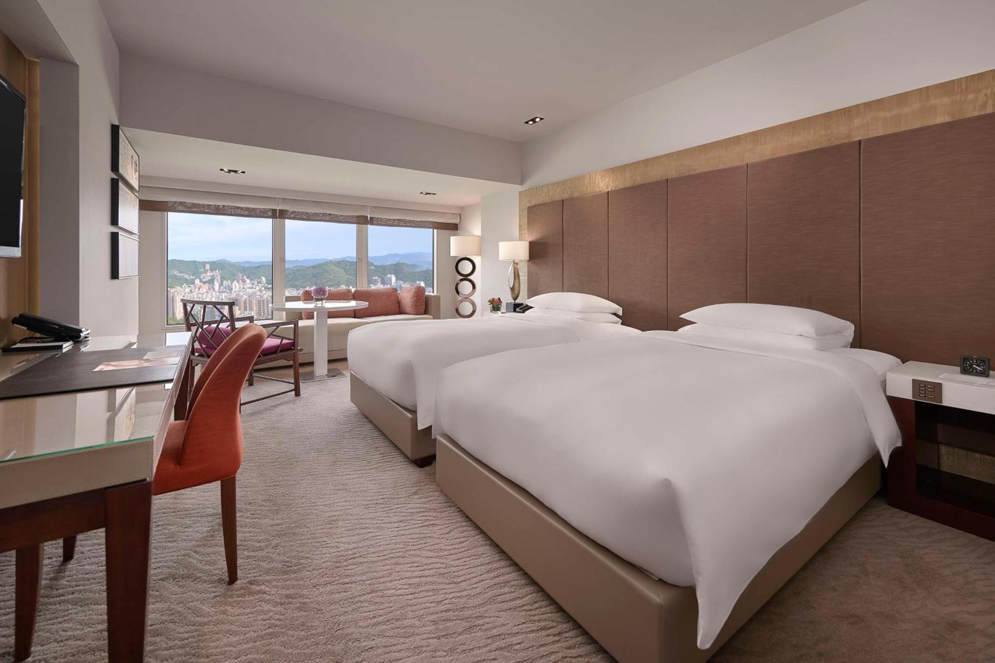 Grand Hyatt Taipei Hotel Kültér fotó Deluxe Room